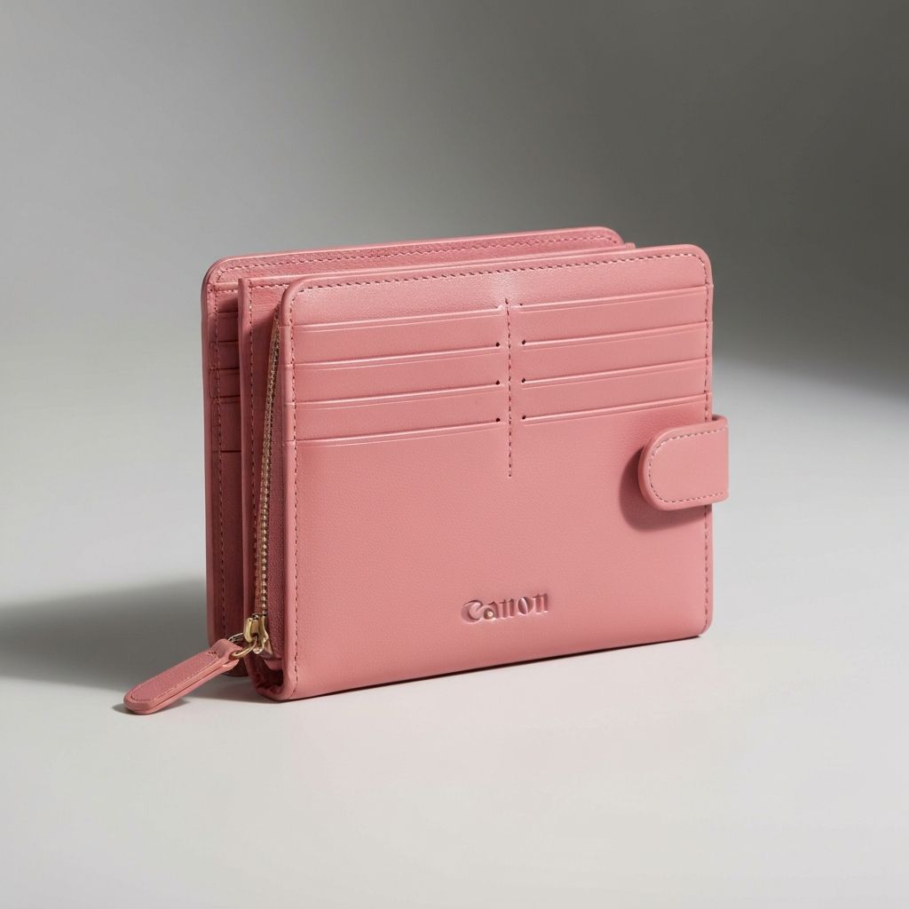 로즈 핑크 중지갑